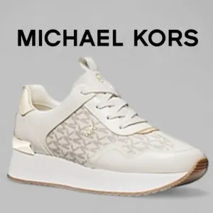 Michael Kors Raina logo-jacquard Platform Sneakers, New