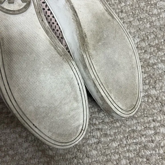 MICHAEL KORS Sz 9 Keaton leather slip on shoes sneakers loafers