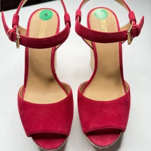 Michael Kors Women's Red Sandals
