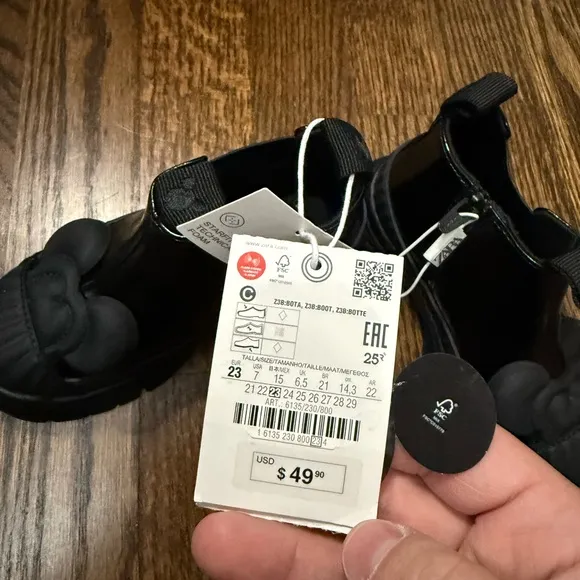 Mickey Mouse shoes