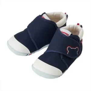 Miki House My First Walker Toddler Shoes Navy Blue (Size 6 / 13 cm)