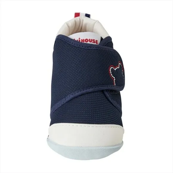Miki House My First Walker Toddler Shoes Navy Blue (Size 6 / 13 cm)