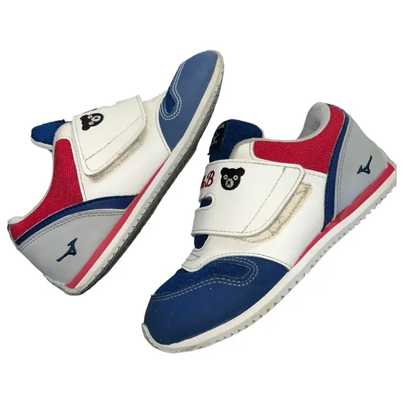 Miki House X Mizuno Double B Baby Shoes Size 13 (19cm) Multicolored Sneakers