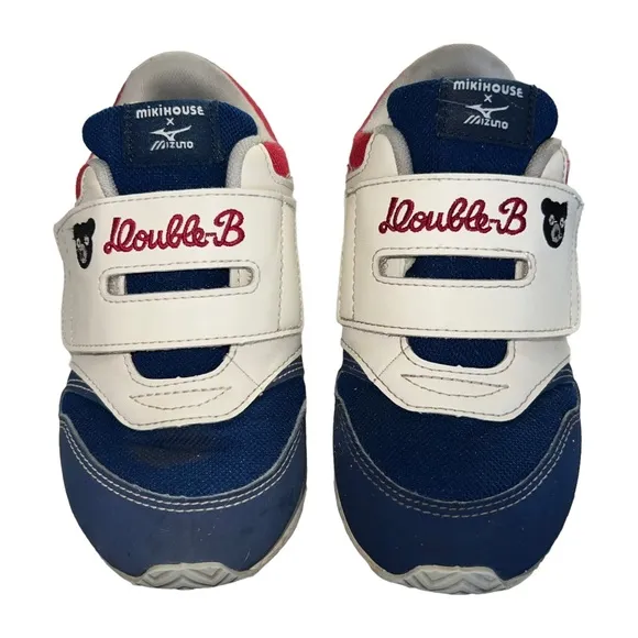 Miki House X Mizuno Double B Baby Shoes Size 13 (19cm) Multicolored Sneakers