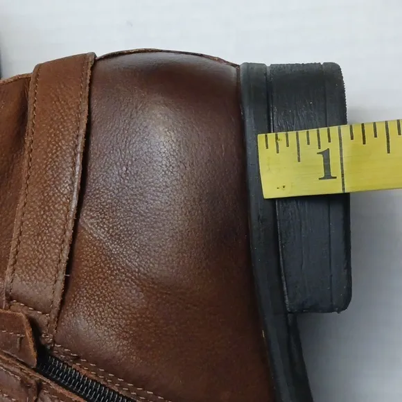 Miz Mooz Suzy size 42(11W) women's leather hazlenut brown ankle boots.