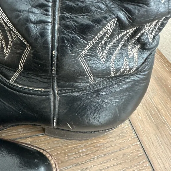 Montana Leather Boots Size 8 1/2