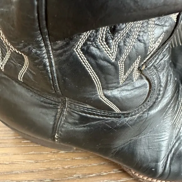 Montana Leather Boots Size 8 1/2