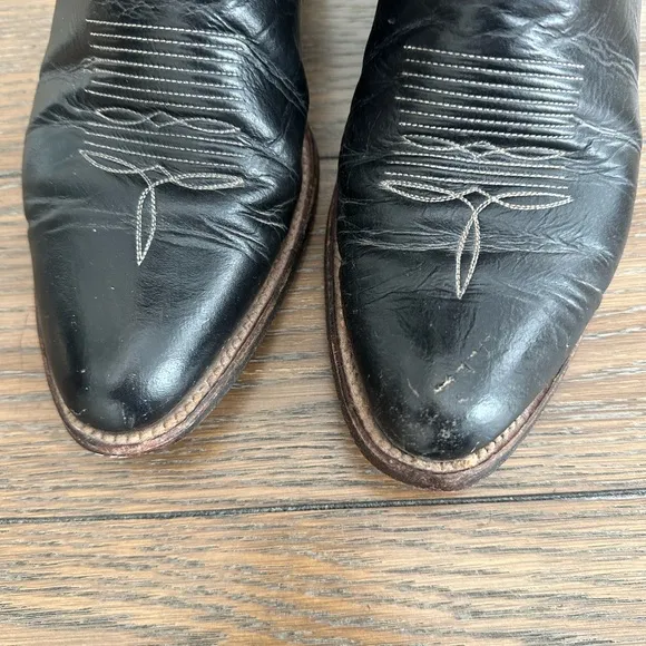 Montana Leather Boots Size 8 1/2