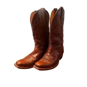 Moonshine Spirit Men's Western Boots - Square Toe Brown 7.5 D