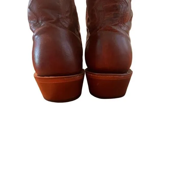 Moonshine Spirit Men's Western Boots - Square Toe Brown 7.5 D