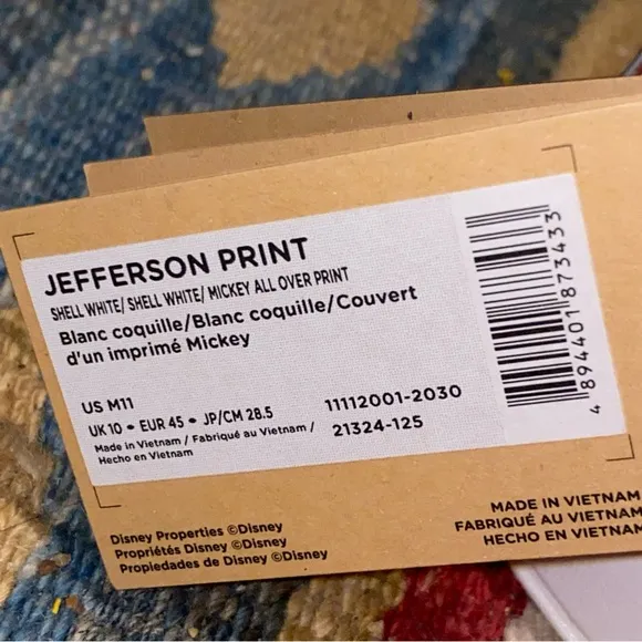 Native Jefferson Mickey Mouse Mens 11 Disney collab
