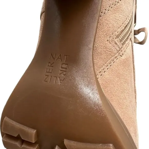 Naturalizer Callie Dark Tan Suede Boots Women’s Size 9.5 Medium