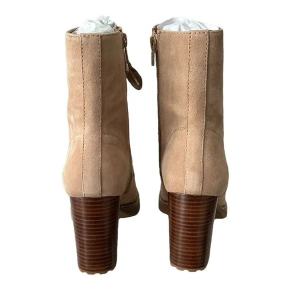 Naturalizer Callie Dark Tan Suede Boots Women’s Size 9.5 Medium