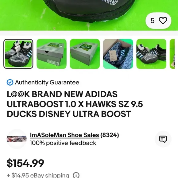 New Adidas Boost Mighty Ducks Shoes