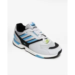 NEW ADIDAS men's zx 4000 shoes in grey one/core black/br cyan
