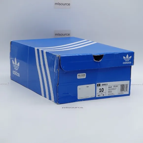 NEW adidas Originals Sambae Platform Leather Sneakers IE9107 Beige