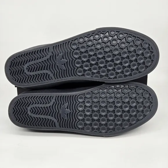 New Adidas Shmoofoil Slip-On Skateboarding Shoes 'Black Carbon' Size M10/W11