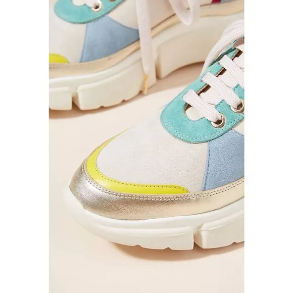 New Anthropologie x Delpozo Platform Sneakers Size Eu39