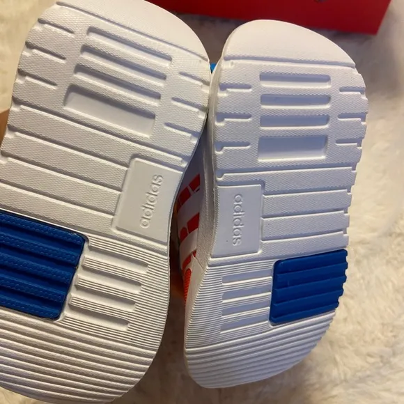 New baby size 4 Adidas x Spiderman racer TR21 superhero adventure sneaker