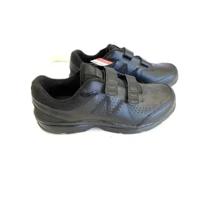 New Balance 411 Walking Shoes Men's Size 13 4E Wide Black Hook and Loop MW411HK2