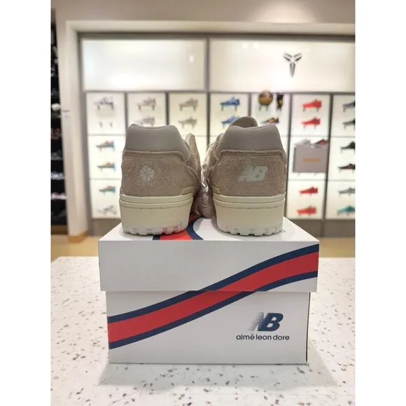 New Balance 550 Aime Leon Dore Taupe Suede Warm Sand Afterglow Beige BB550DA1