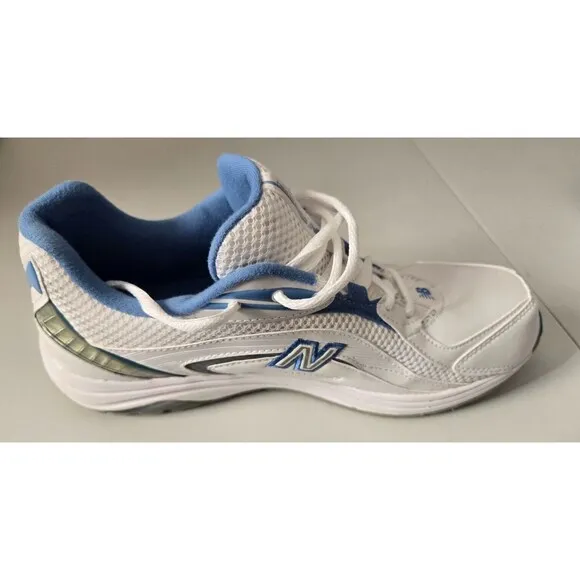 New Balance 846 2A WW846WB Women Size 10 Ortho Lite Lightning Dry White &amp; Blue