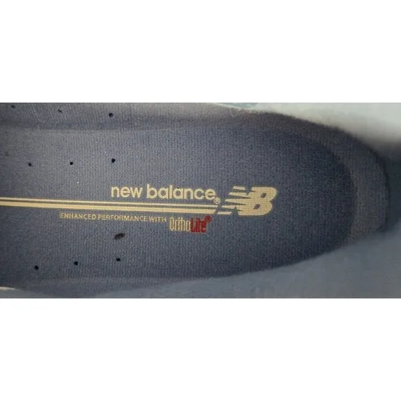 New Balance 846 2A WW846WB Women Size 10 Ortho Lite Lightning Dry White &amp; Blue