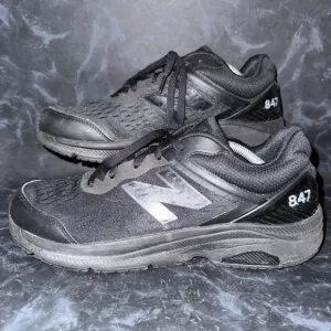 New Balance 847v4 Walking Athletic Comfort Shoes Sneaker Black Mens Size 11.5
