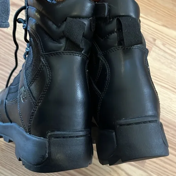 NEW BALANCE 971MBK OTB TACTICAL COMBAT STEEL TOE SAFETY MID CUT BOOTS BLK SIZE 9