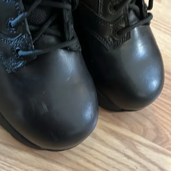 NEW BALANCE 971MBK OTB TACTICAL COMBAT STEEL TOE SAFETY MID CUT BOOTS BLK SIZE 9