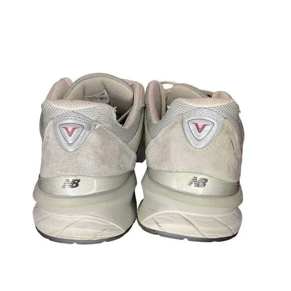 New Balance 990v5 Running Walking Shoes Gray White M990GL5 Men’s Size 16 B
