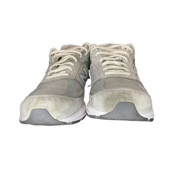 New Balance 990v5 Running Walking Shoes Gray White M990GL5 Men’s Size 16 B