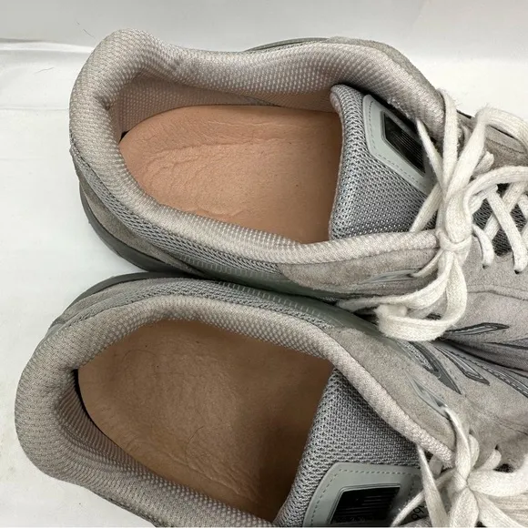 New Balance 990v5 Shoes Mens 15 Gray Casual Walking Made In USA Lace Up Sneakers