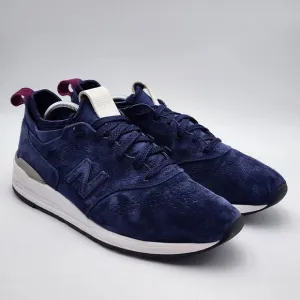 New‎ Balance 997 Running Shoes Mens 11.5 D Blue Suede Sneakers Trainers M997DE2