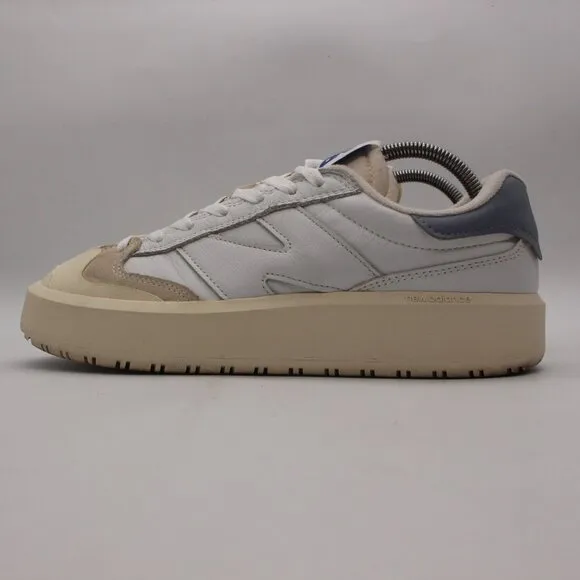 New Balance CT302 Platform Men's Size 9.5 White/Blue/Cream Sneakers Shoe CT302OA