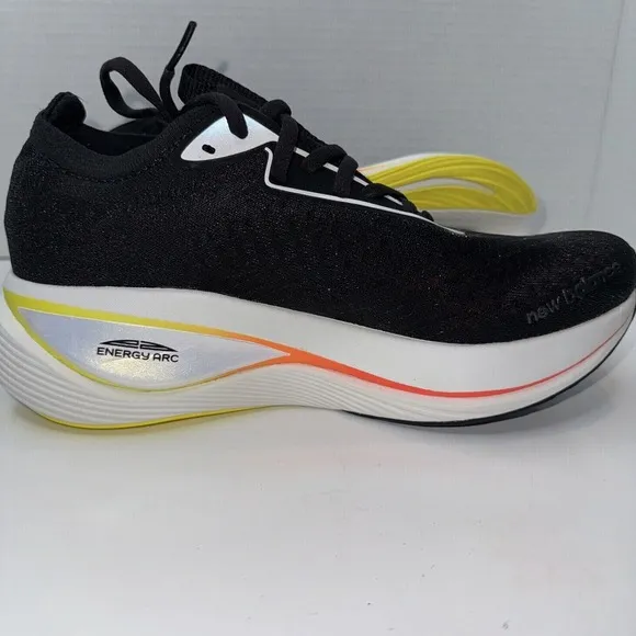 New Balance FuelCell SuperComp Black Neon Dragonfly Shoes Womens Size 10