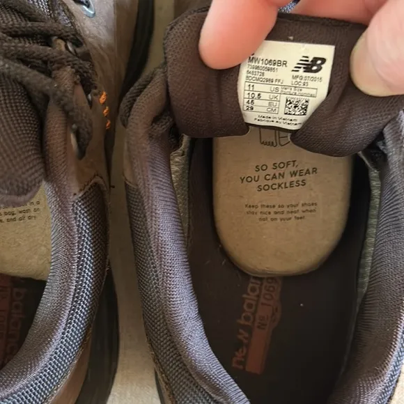 New Balance Men’s 1069 Suede Sneakers Shoes Walking Brown Size 11
