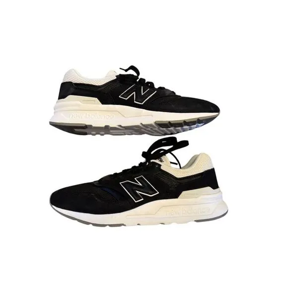 New Balance Men's 997H V1 Sneakers Black Size 10 Athletic Shoes