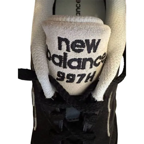 New Balance Men's 997H V1 Sneakers Black Size 10 Athletic Shoes
