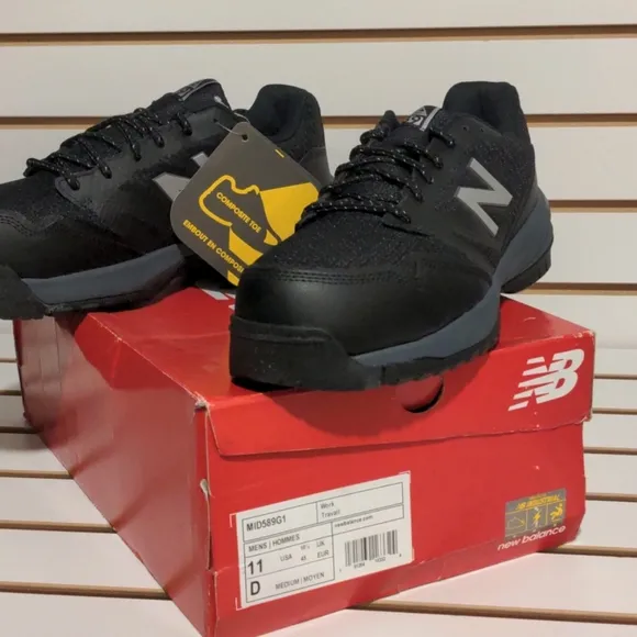 New balance men's composite toe work shoes
