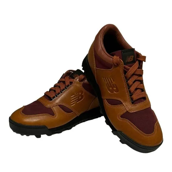 New Balance Men's Rainier Low Glazed Ginger Vibram Hiking Shoes Size 8.5 NWT