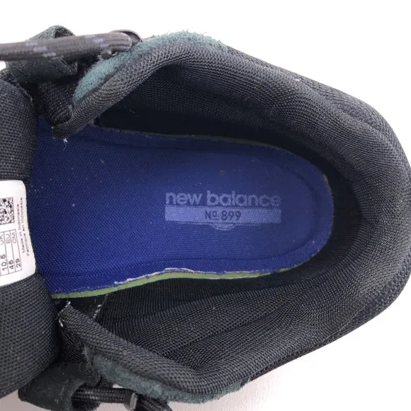 New Balance Outdoor 899 Black Leather Hiking Shoes 11 D