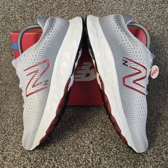 New Balance Unisex 520 V8 W520RG8 Gray White Running Shoes Sneakers SZ10 4E Wide