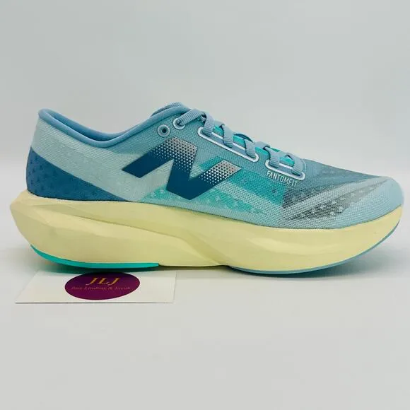 New Balance Women's FuelCell Rebel v4 Running Shoes Quarry Blue WFCXCH4 Size 8