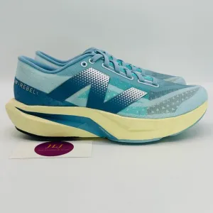 New Balance Women's FuelCell Rebel v4 Running Shoes Quarry Blue WFCXCH4 Size 8