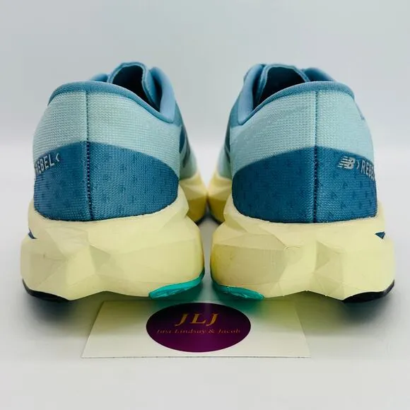 New Balance Women's FuelCell Rebel v4 Running Shoes Quarry Blue WFCXCH4 Size 8