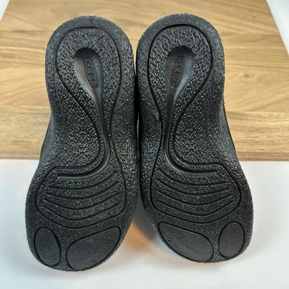 New Big Kids Keen Howser II Chukka Wrap Black/Reef Waters Boots Shoes Size 2 Y