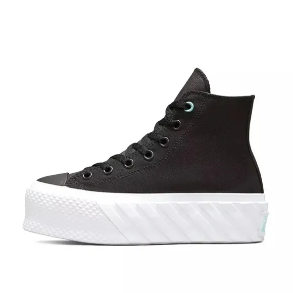 NEW Converse Chuck Taylor All Star Lift 2X Hi - Women Shoes Platform CTAS - Blac