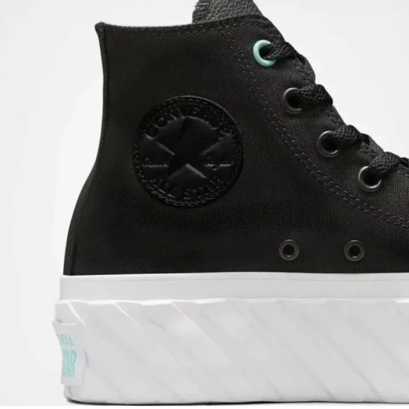 NEW Converse Chuck Taylor All Star Lift 2X Hi - Women Shoes Platform CTAS - Blac