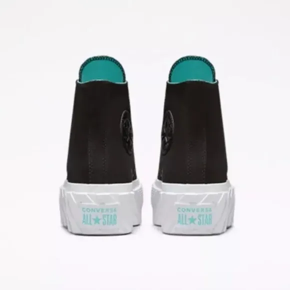 NEW Converse Chuck Taylor All Star Lift 2X Hi - Women Shoes Platform CTAS - Blac
